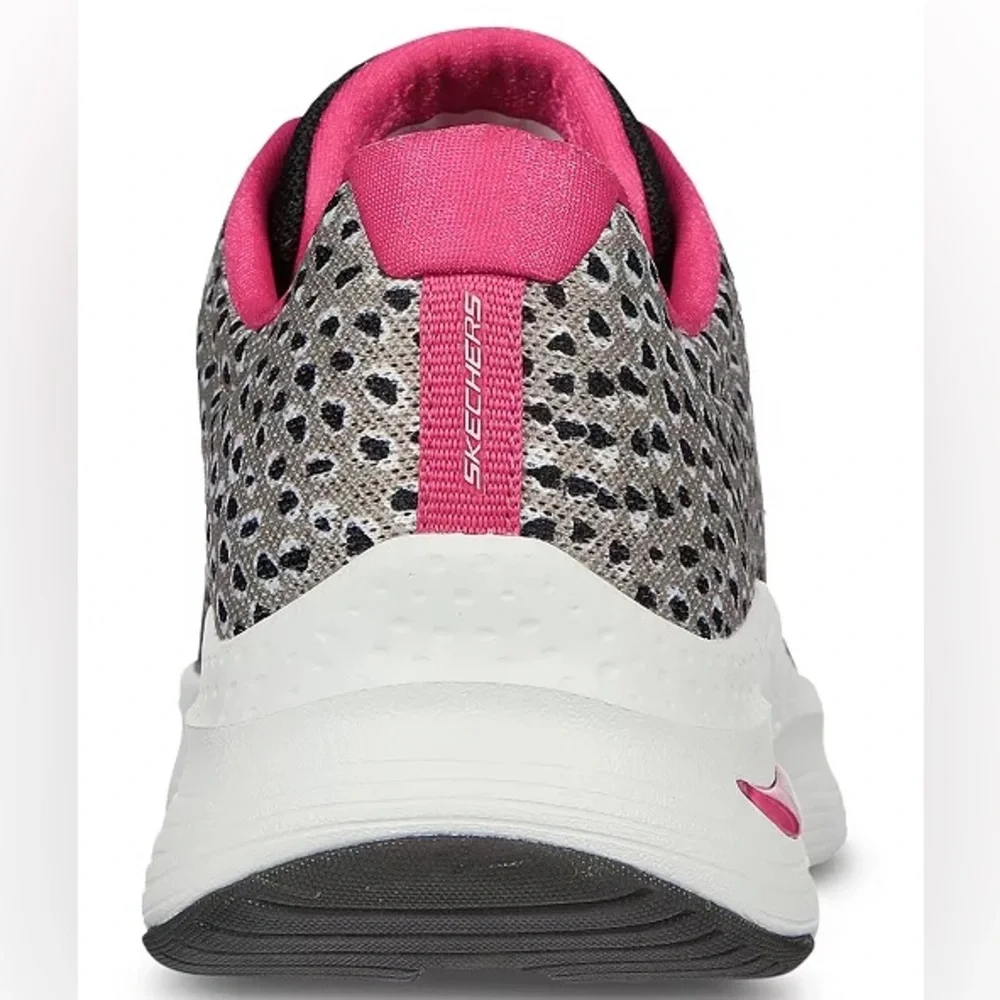SKECHERS DVF PINK SPRINTING SPOTS CASUAL SNEAKERS - Picture 6 of 7